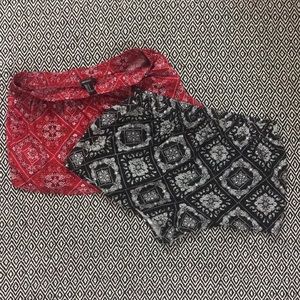 Forever 21 Bandana Print Shorts